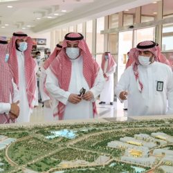 سمو الأمير عبدالعزيز بن فهد بن تركي يستقبل رئيس فرع النيابة العامة بمنطقة الجوف