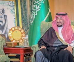 سمو الأمير عبدالعزيز بن فهد بن تركي يزور جامعة الجوف ويثمن جهودها خلال جائحة كورونا