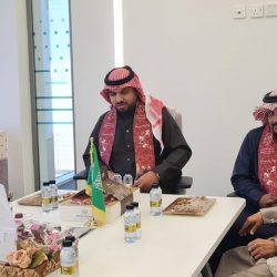 مكتب الضمان الإجتماعي بالقريات يحتفي بذكرى يوم التأسيس السعودي