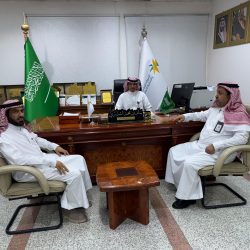 مدير مركز التنمية الاجتماعية بالقريات يستقبل مدير عام  التعليم بمنطقة الجوف