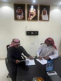 نادي طبرجل يستقبل وفداً من شركة آمال للتأهيل للرعاية النهارية