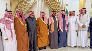 الشيخ نواف عبدالعزيز الملحم والشيخ هايل خالد الشعلان في ضيافة رجل الأعمال يوسف بن محمد الخشيف