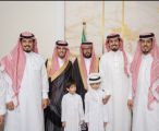 الأستاذ سلامه بن عويض العجيّان يحتفل بزواج ابنه أحمد