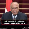 سامح شكري: إذا عجز مجلس الأمن عن حل أزمة سد النهضة «سنتعامل»