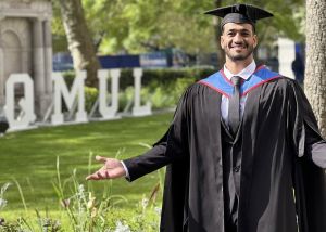 حسين بن محمد الدويرج يحصل على الماجستير من جامعة Queen Marry University في لندن