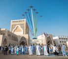 انطلاق مبادرة مرور سرب فرسان الإمارات للاستعراضات الجوية التابع للقوات الجوية والدفاع الجوي على عدد من المستشفيات في الدولة ولمدة ثلاثة أيام.