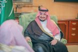 سمو نائب أمير منطقة الجوف يلتقي رئيس محكمة الاستئناف بالمنطقة
